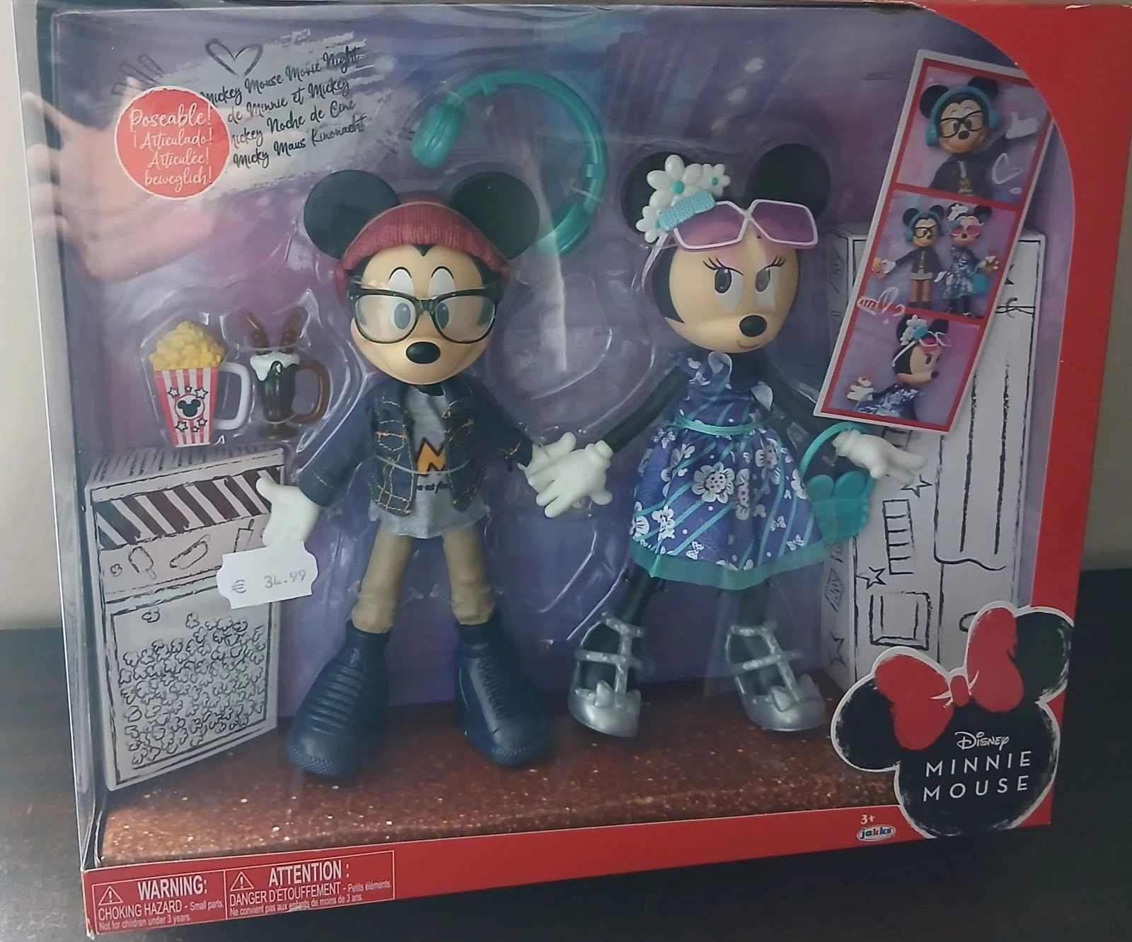 Figurine de collection Mickey et Minnie 